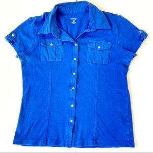 Style & Co. Blue Dress Shirt